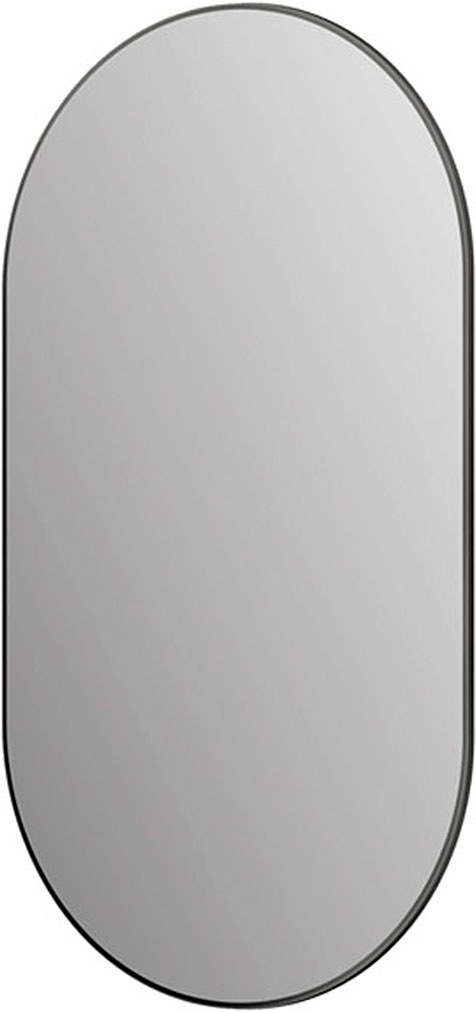 Talos Badspiegel "Picasso schwarz 50x90 cm", hochwertiger Aluminiumrahmen günstig online kaufen