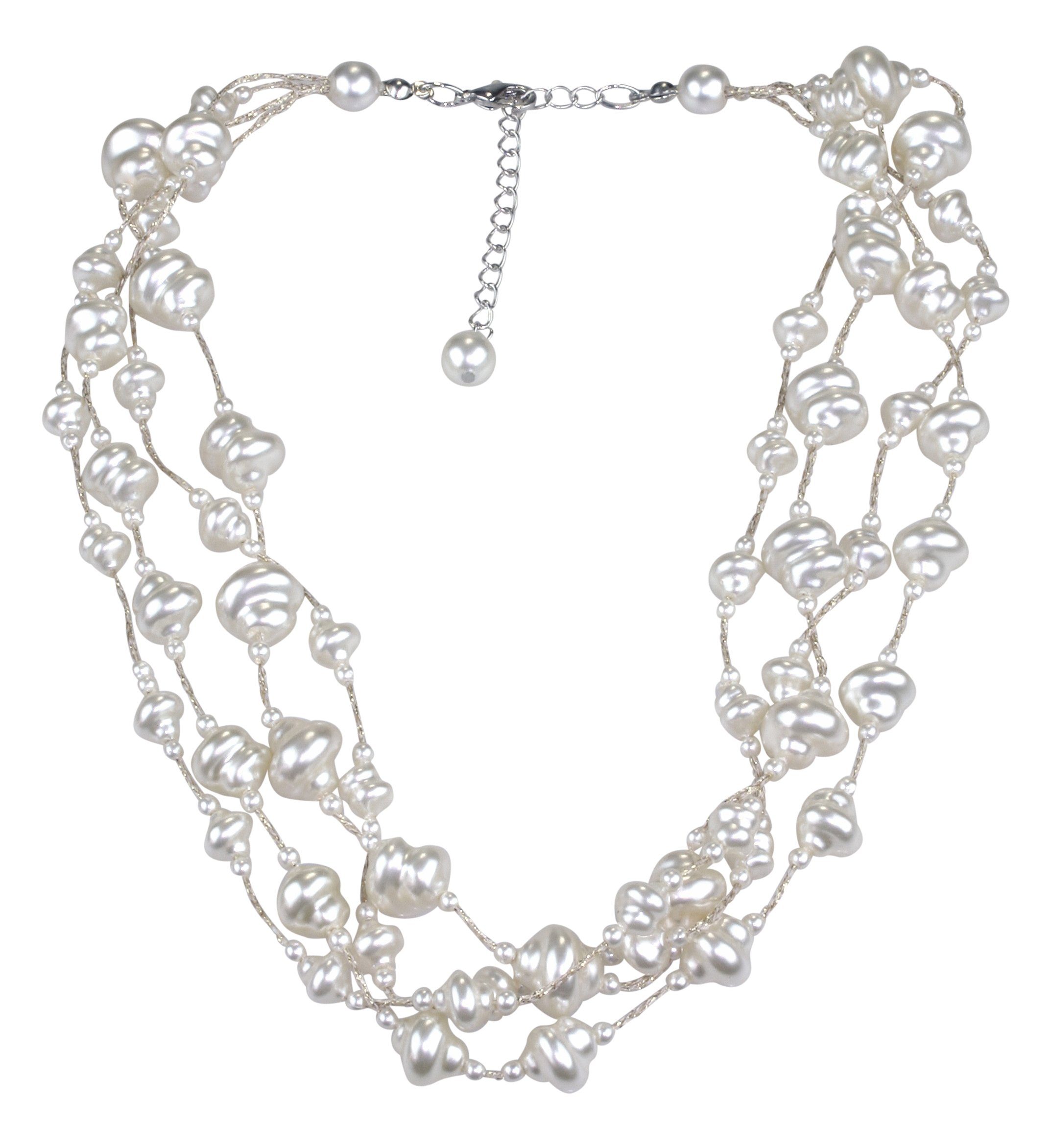 COLLEZIONE ALESSANDRO Kette mit Anhänger "Cheyney", mit vielen Perlen günstig online kaufen