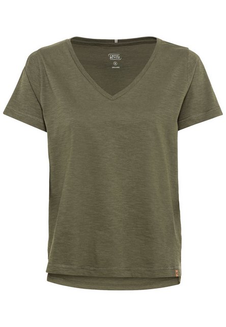 camel active T-Shirt aus zertifiziertem Organic Cotton günstig online kaufen