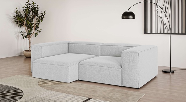 INOSIGN Ecksofa »XL HAILY L-Form, Modularsofa extra tief, Maße B/T/H: 260/1 günstig online kaufen
