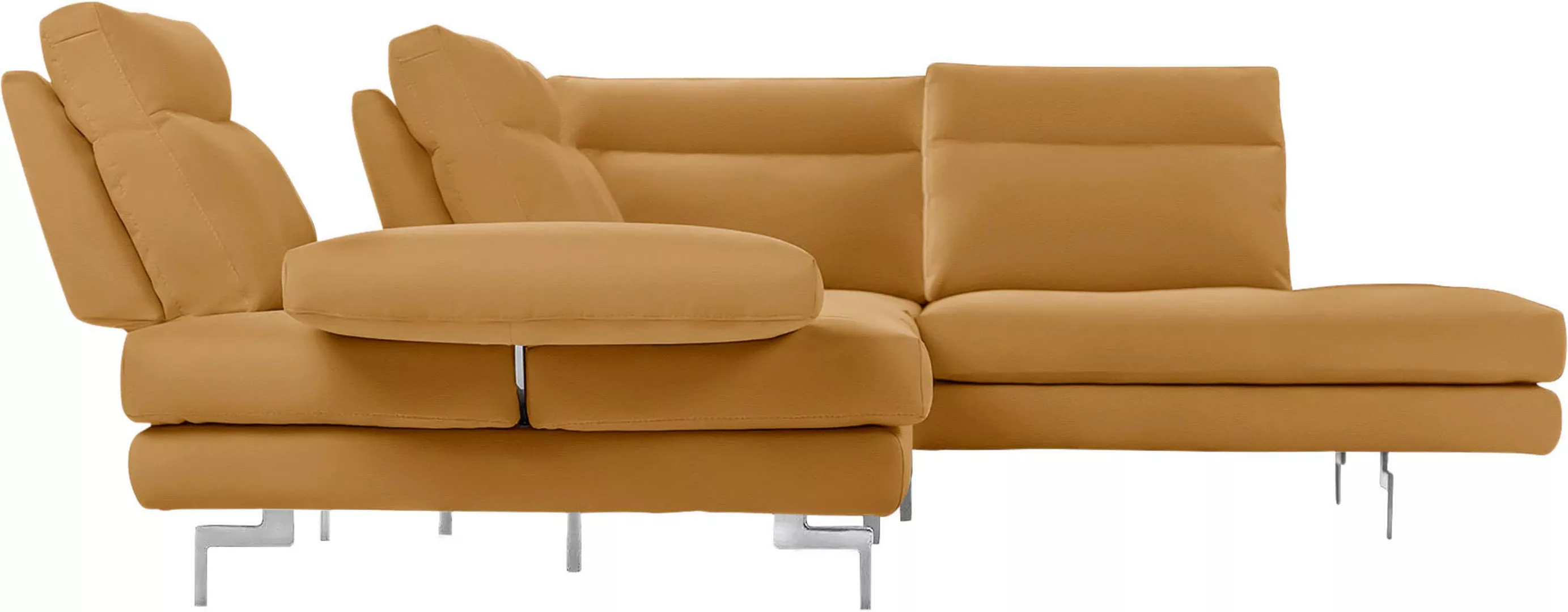 CALIA ITALIA Ecksofa »Toby Wing, L-Form, Multifunktionssofa, bequem und ede günstig online kaufen