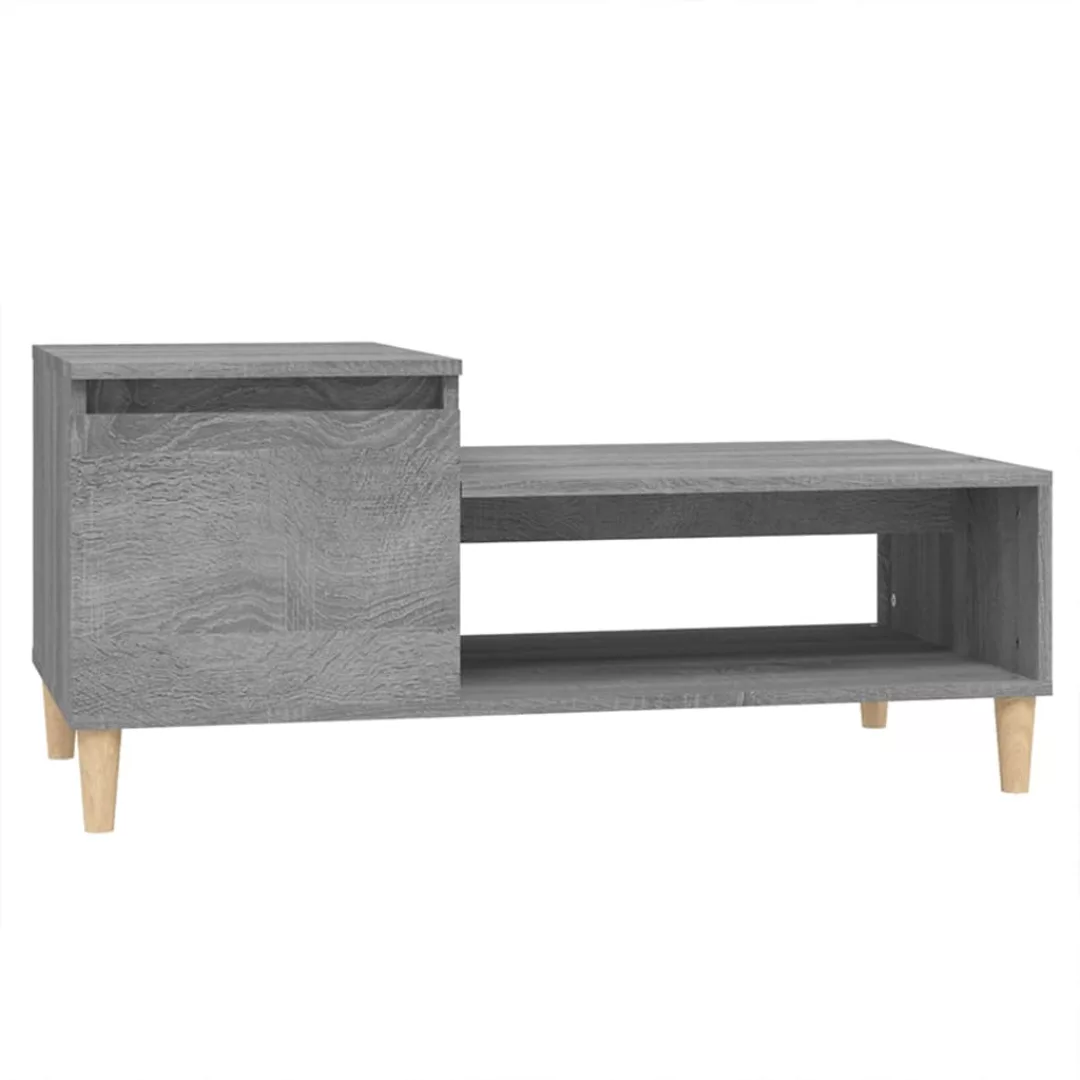 Vidaxl Couchtisch Grau Sonoma 100x50x45 Cm Holzwerkstoff günstig online kaufen