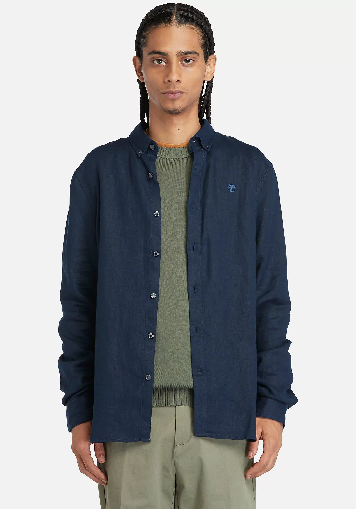 Timberland Langarmhemd MILL BROOK Linen Shirt günstig online kaufen