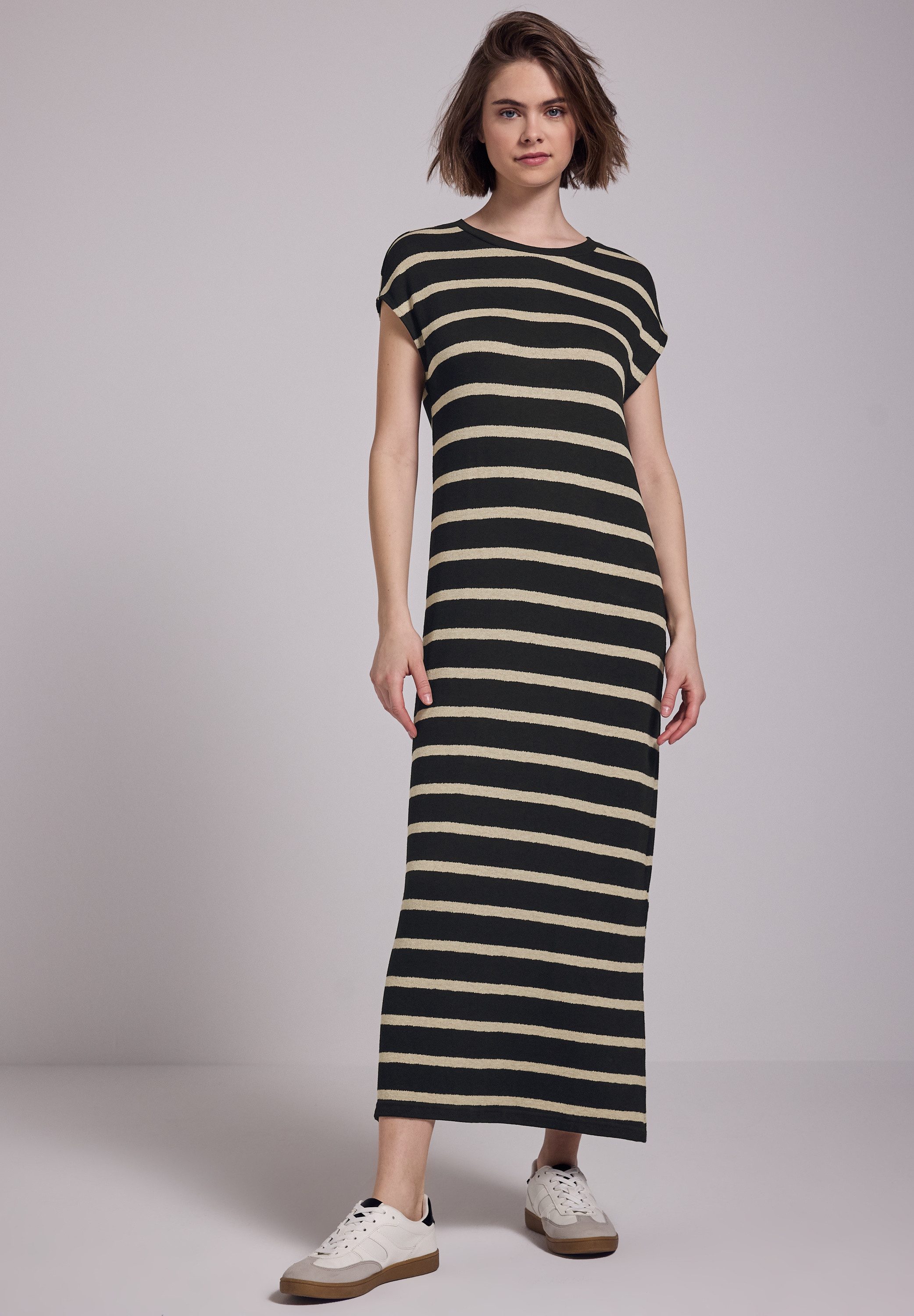 STREET ONE STUDIO Midikleid, mit Rundhalsausschnitt günstig online kaufen