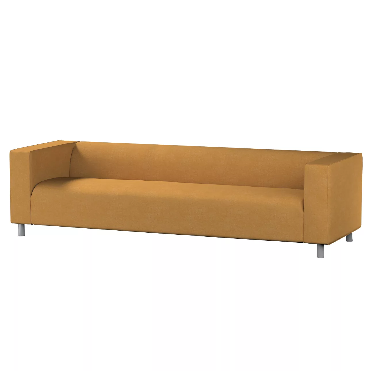 Bezug für Klippan 4-Sitzer Sofa, honiggelb, Bezug für Klippan 4-Sitzer, Che günstig online kaufen