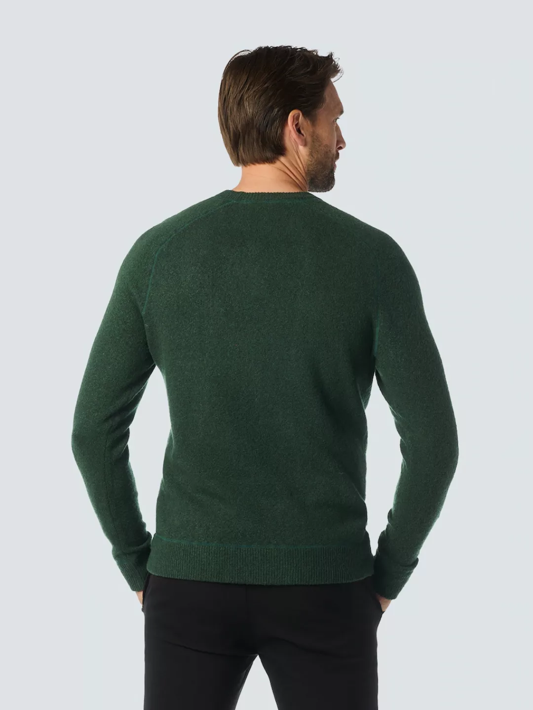 NO EXCESS Strickpullover in melierter Optik günstig online kaufen