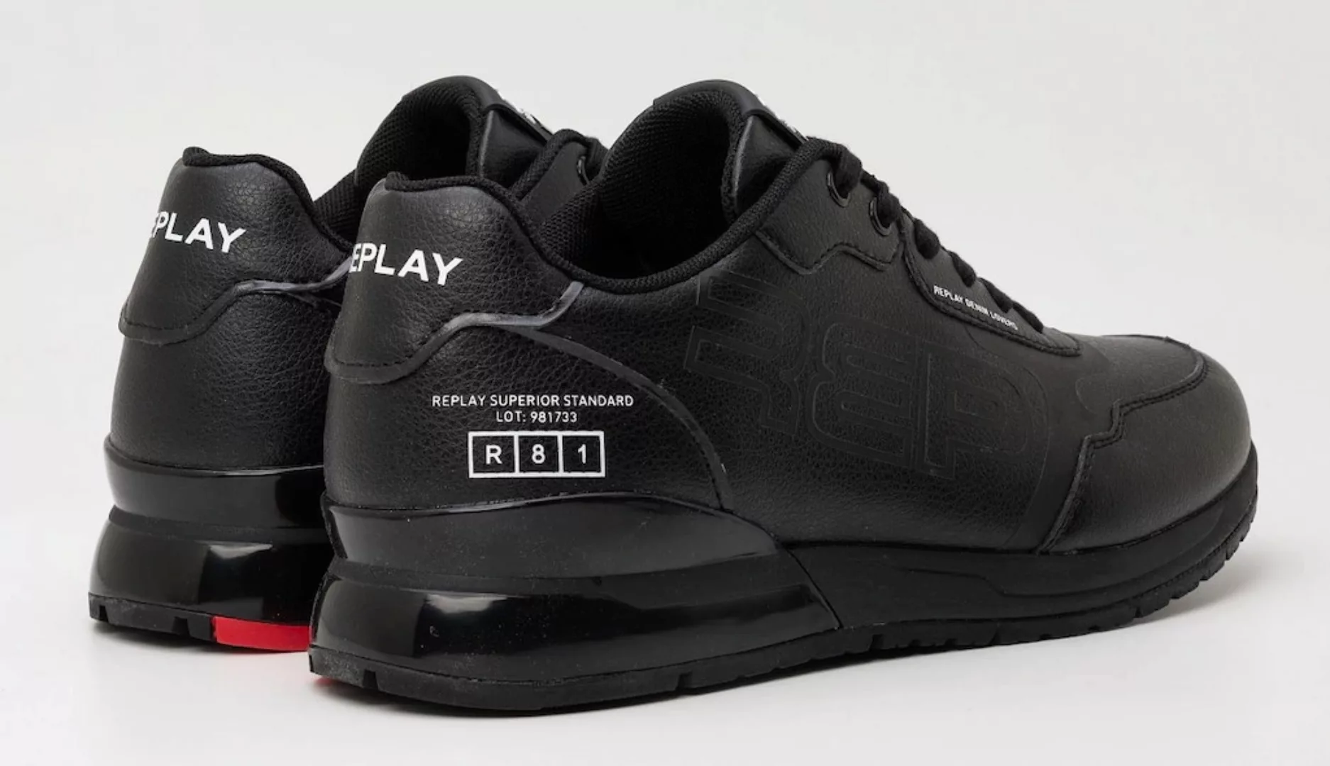 Replay Sneaker "SHOOT BLOCK", Freizeitschuh, Halbschuh, Schnürschuh mit Log günstig online kaufen