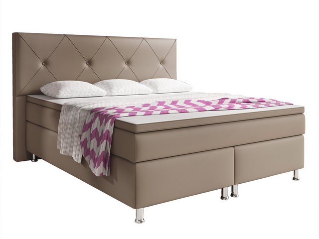 inter Boxspringbett Oxford 180x200 cm inkl. Topper mit 7 Zonen Taschenfeder günstig online kaufen