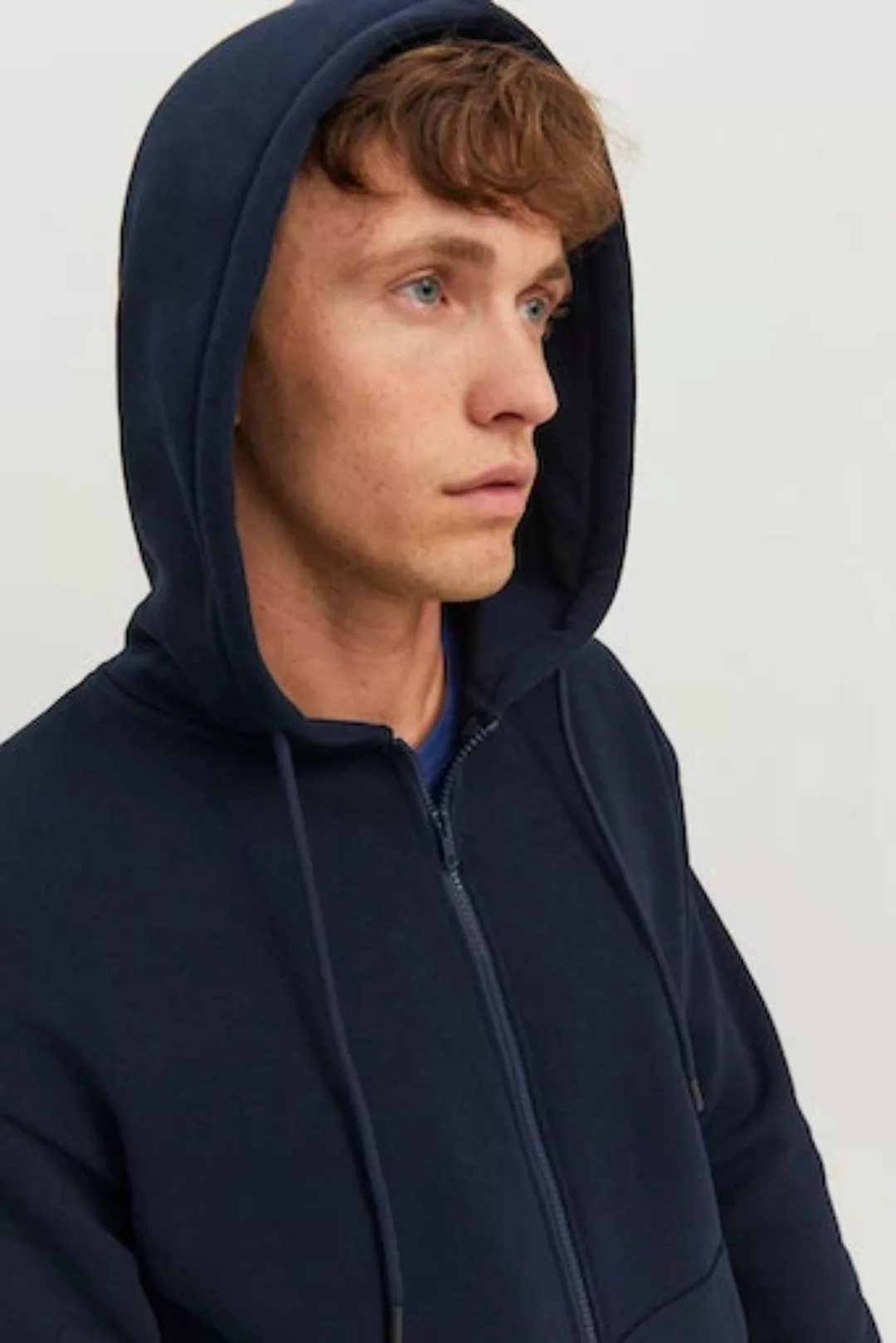 Jack & Jones Kapuzensweatjacke "JJEBRADLEY SWEAT ZIP HOOD NOOS", mit Kapuze günstig online kaufen