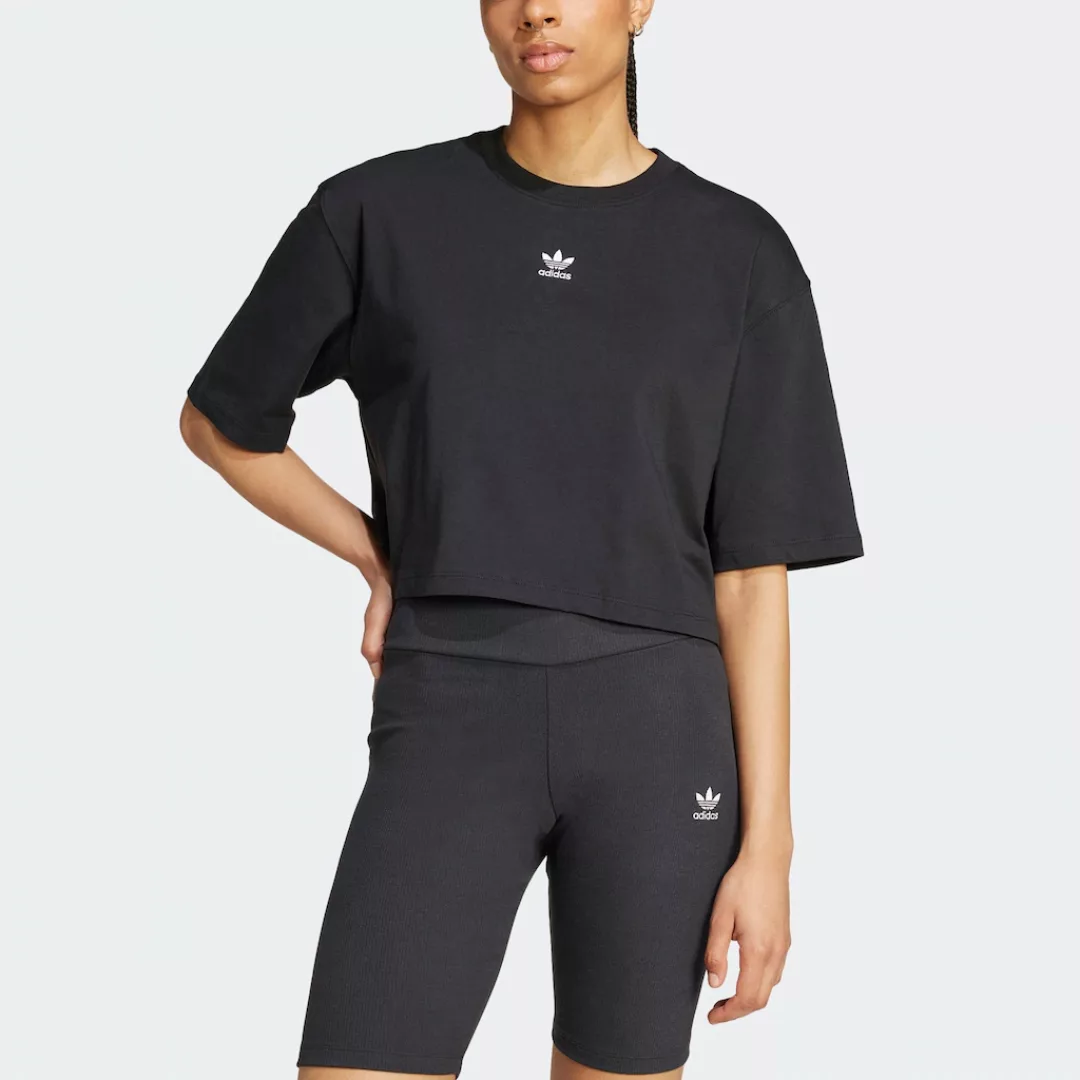 adidas Originals T-Shirt "ESS CROP TEE" günstig online kaufen