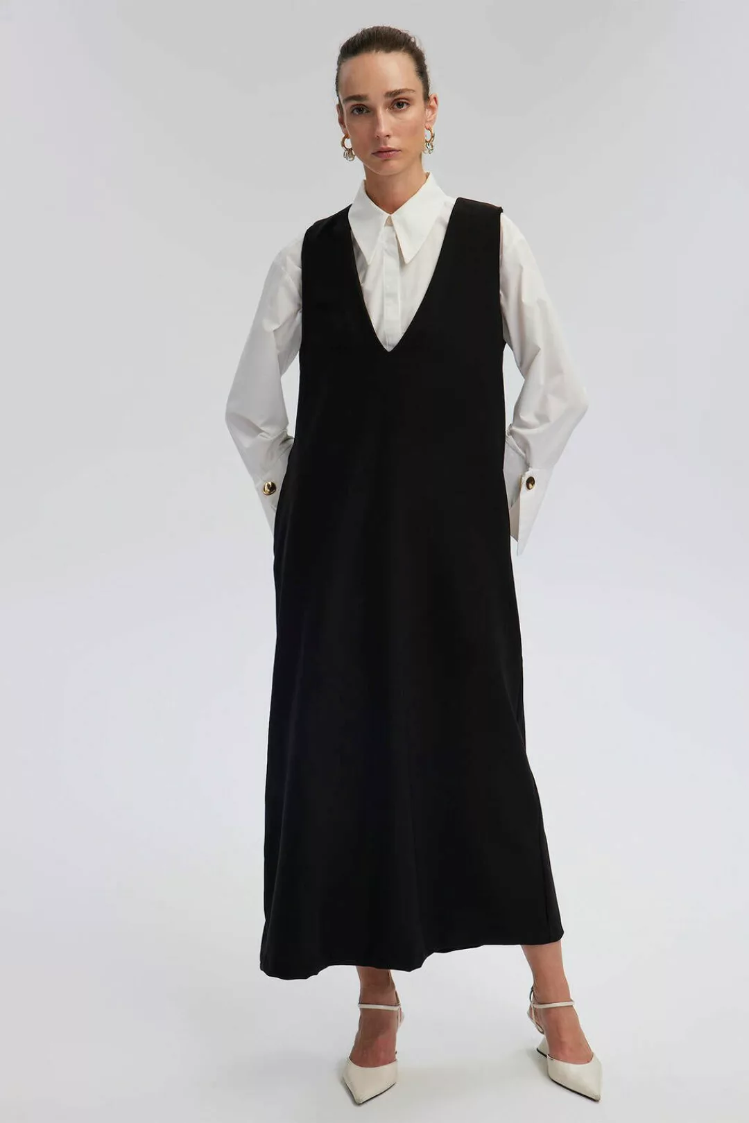 touche prive Maxikleid KLEID AUS KREPP günstig online kaufen