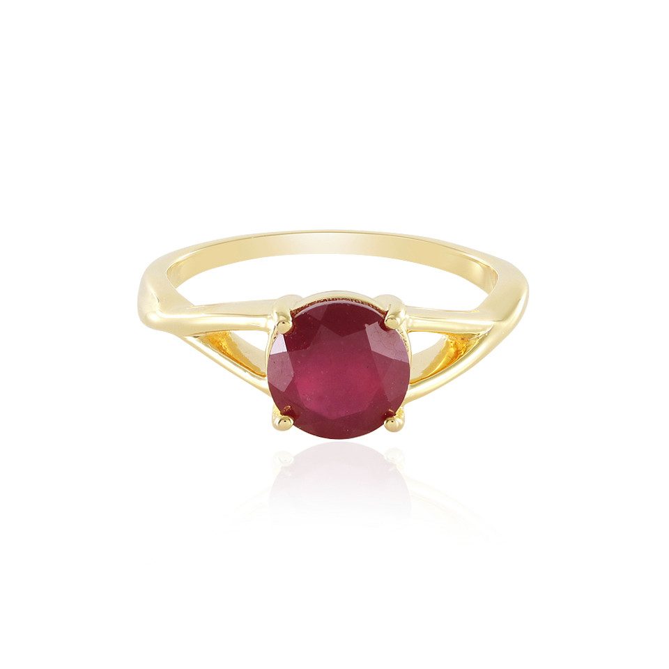 Cavill Solitärring Madagaskar Rubin 925 Silber günstig online kaufen