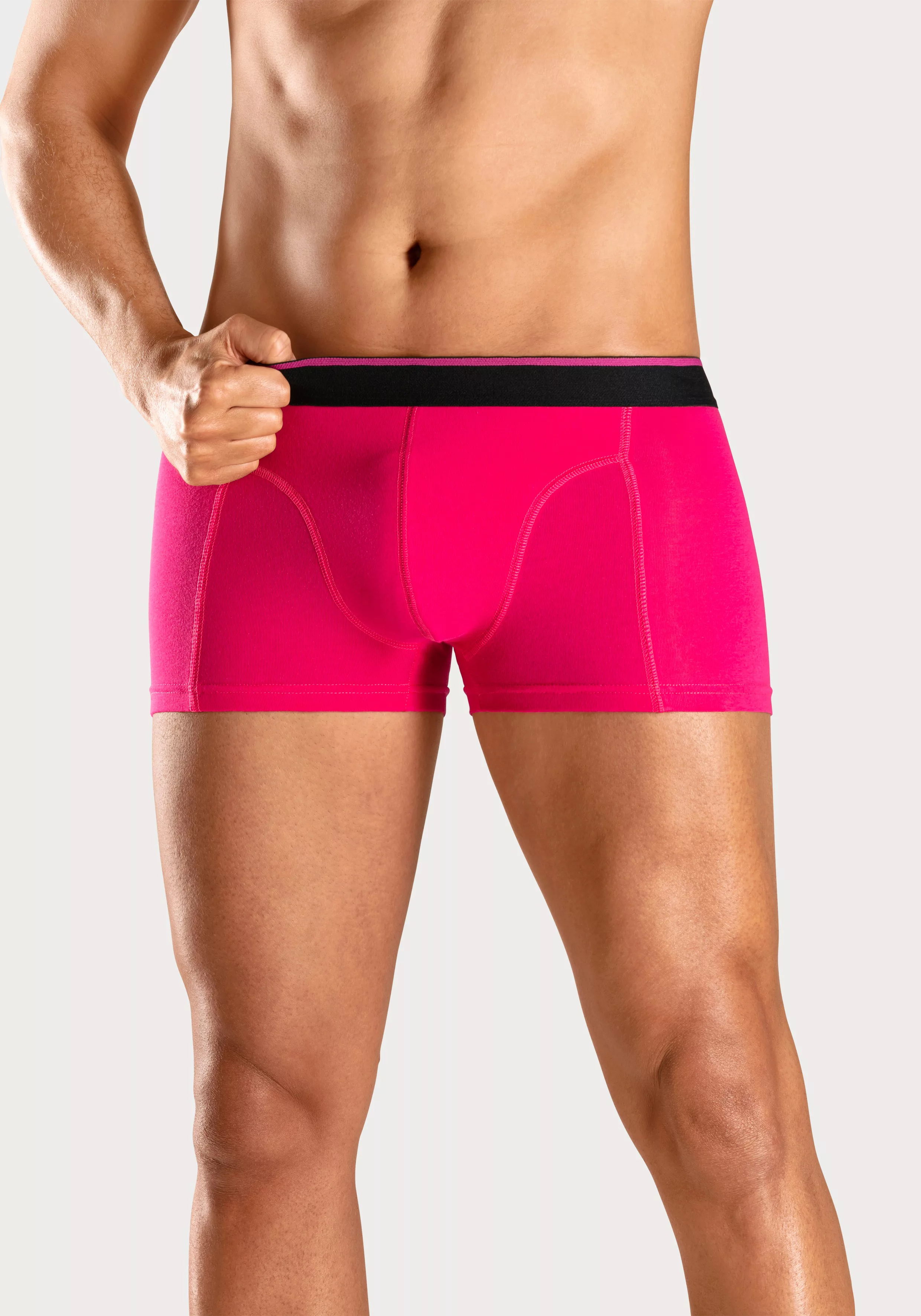 AUTHENTIC LE JOGGER Boxer "Herren Boxershorts", (Packung, 5 St.), aus Baumw günstig online kaufen