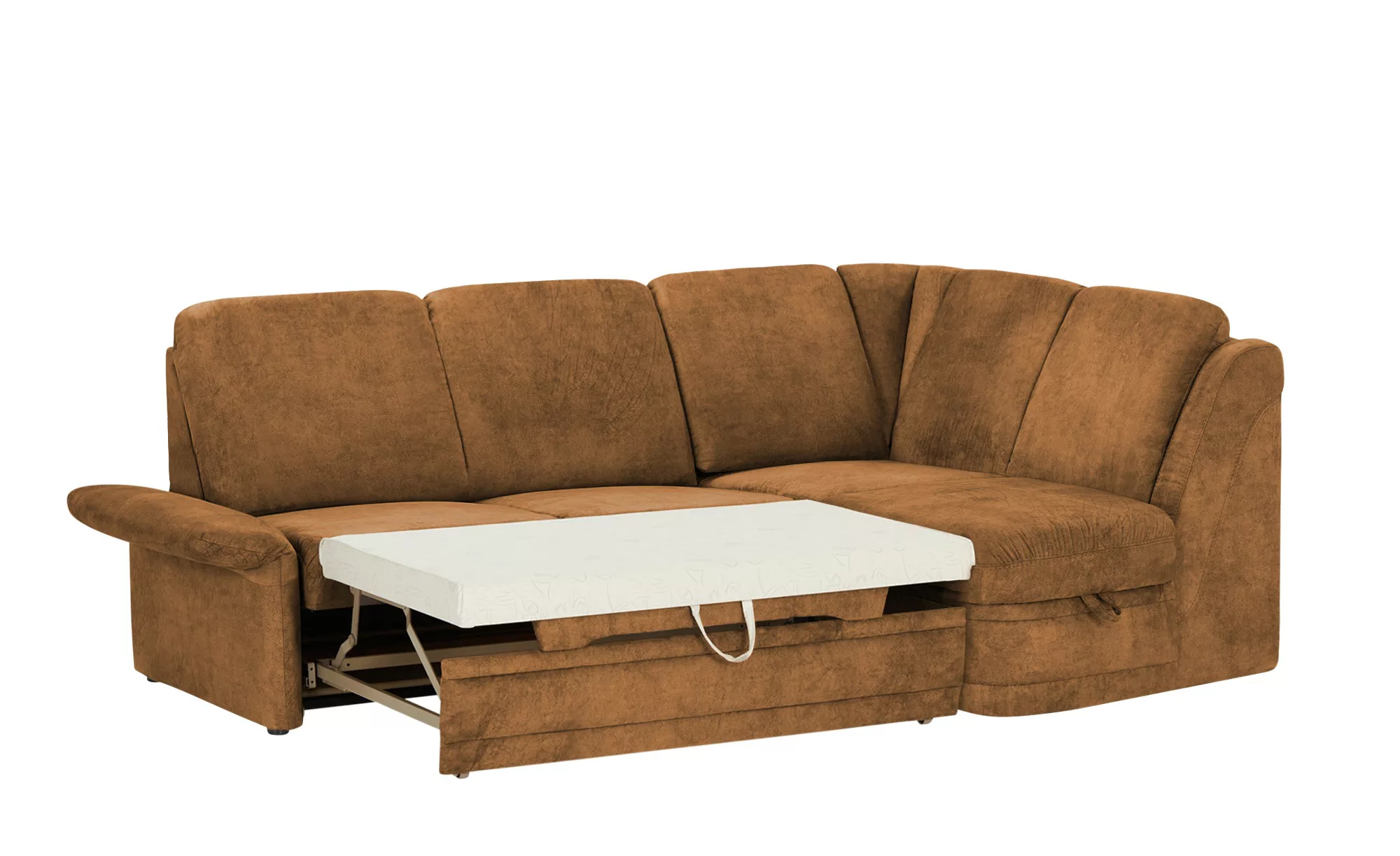 Polstermöbel Oelsa Ecksofa  Luna ¦ orange ¦ Maße (cm): B: 224 H: 91 T: 160 günstig online kaufen