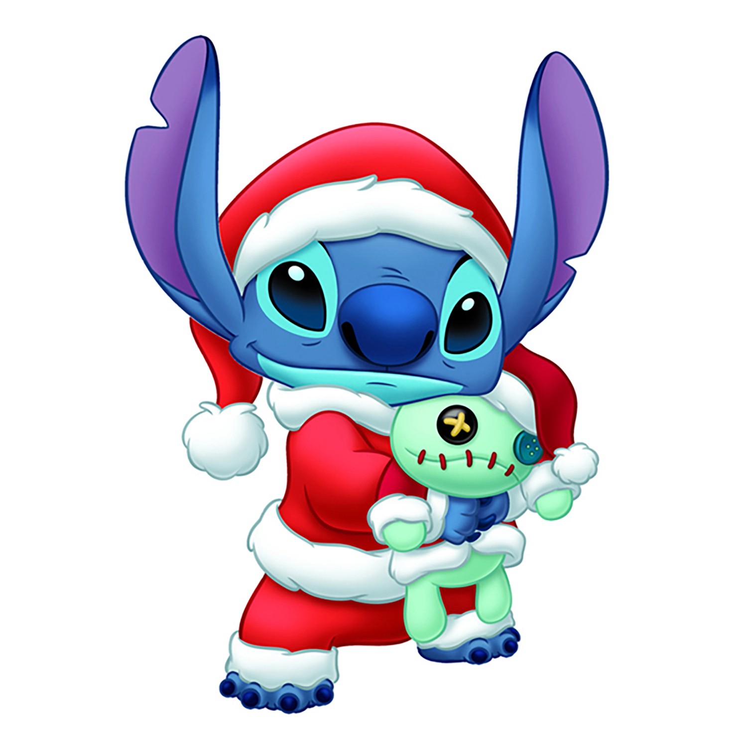 Disney Christbaumanhänger Stitch 3D 8 cm günstig online kaufen