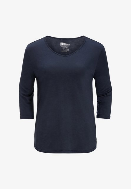 Jack Wolfskin T-Shirt MOLA 3/4 T W NIGHT BLUE günstig online kaufen