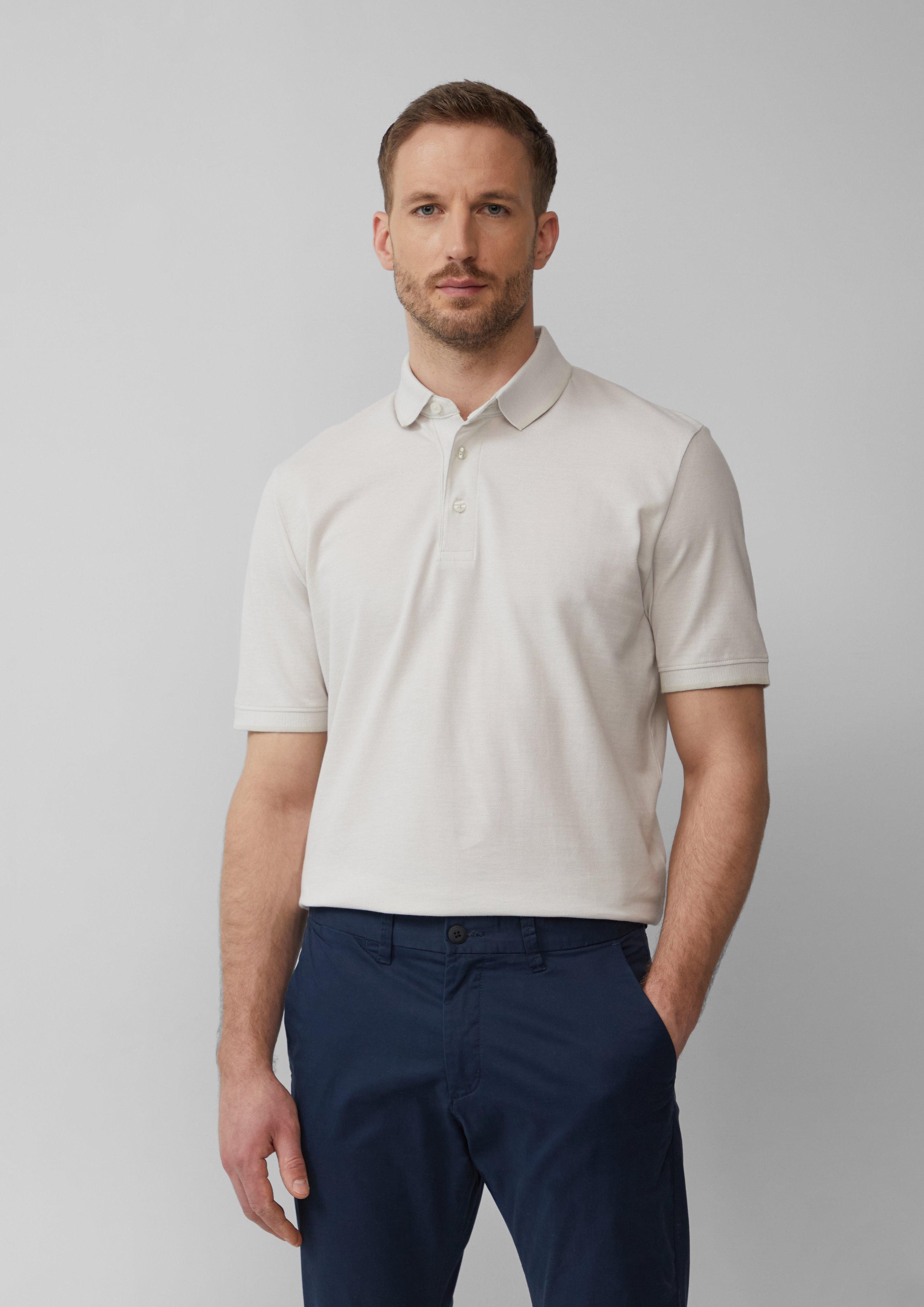 s.Oliver BLACK LABEL Kurzarmshirt Poloshirt aus günstig online kaufen