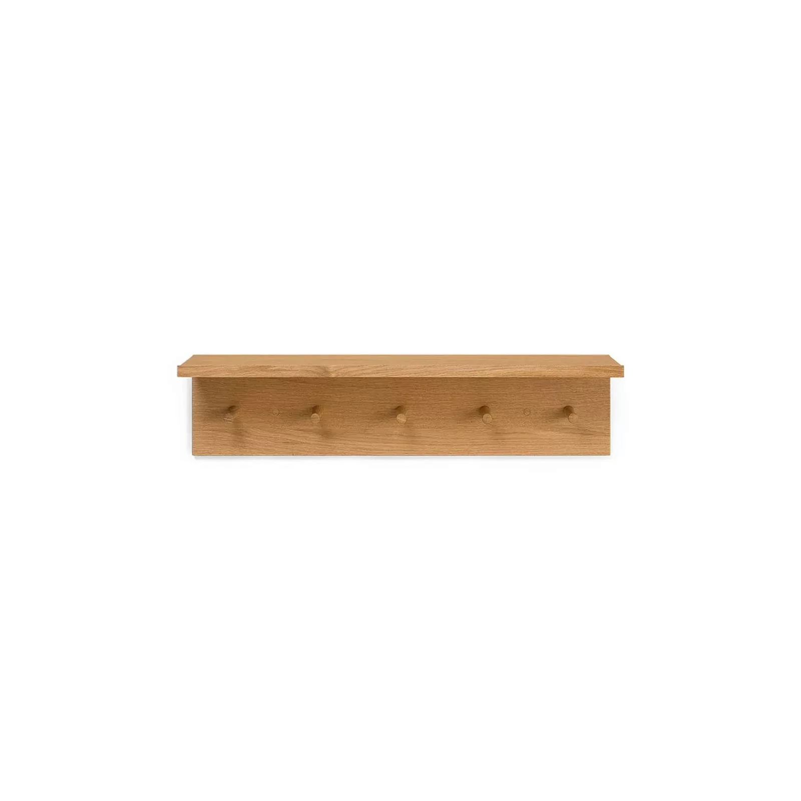 ferm LIVING Ablageregal Place Rack, 75 cm lang, Haken, Holz günstig online kaufen