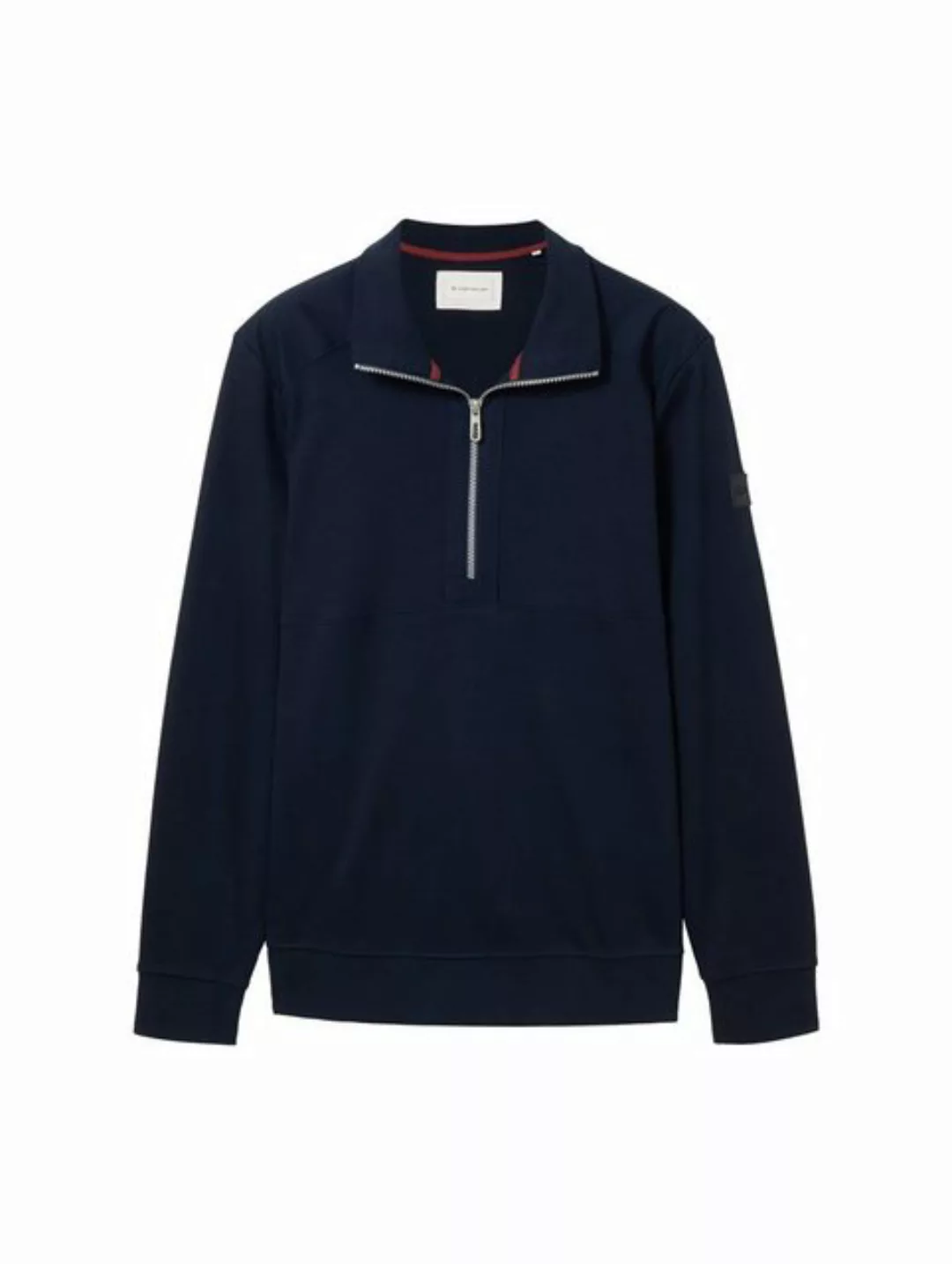 Tom Tailor Herren Sweatshirt QUILTED SWEAT - Regular Fit günstig online kaufen