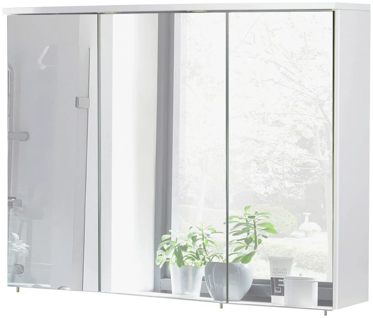 Schildmeyer Spiegelschrank "Verona", Breite 120 cm, 3-türig, 3 LED-Einbaust günstig online kaufen