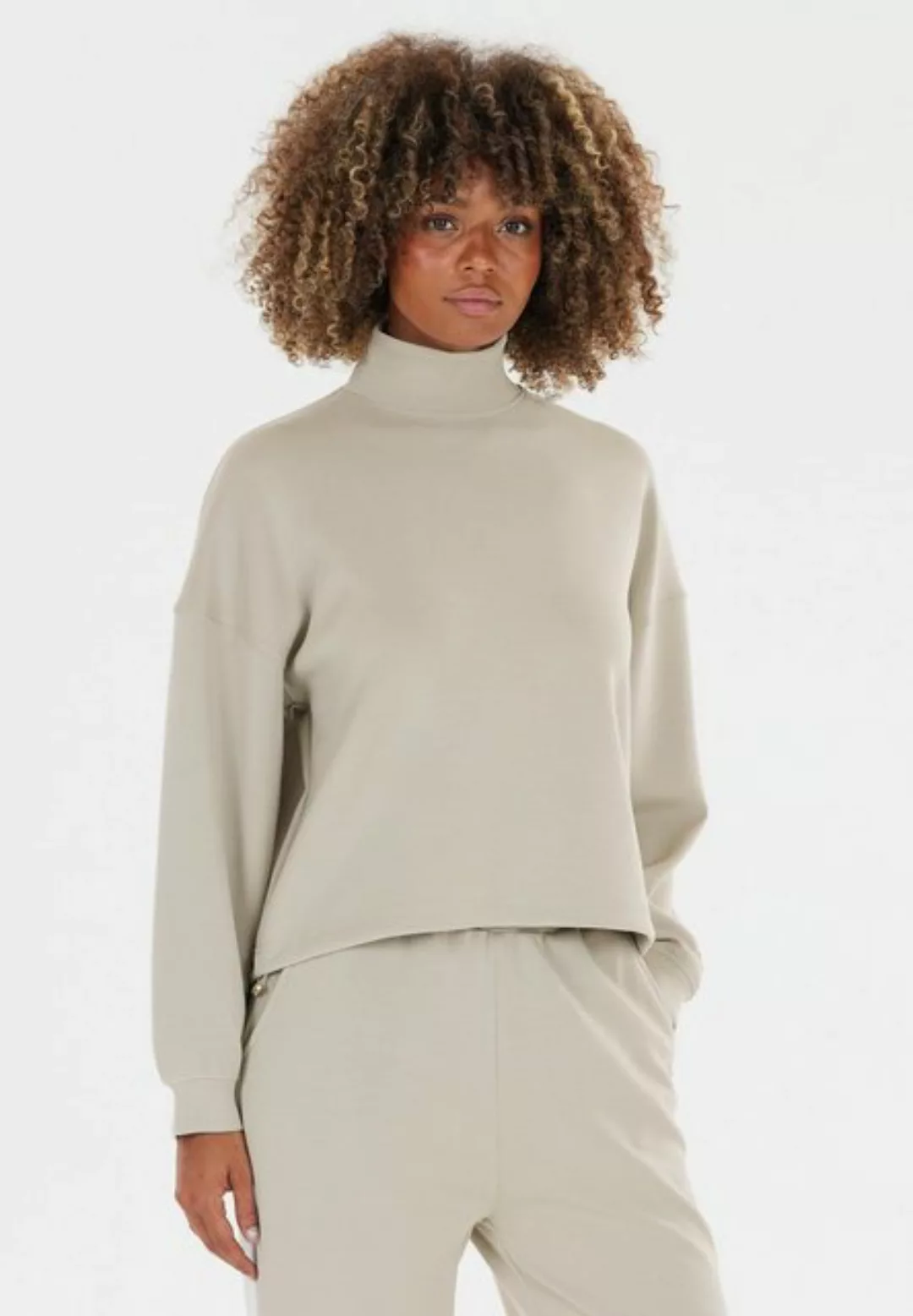 ATHLECIA Sweatshirt Paris mit hohem Kragen und Tragekomfort günstig online kaufen