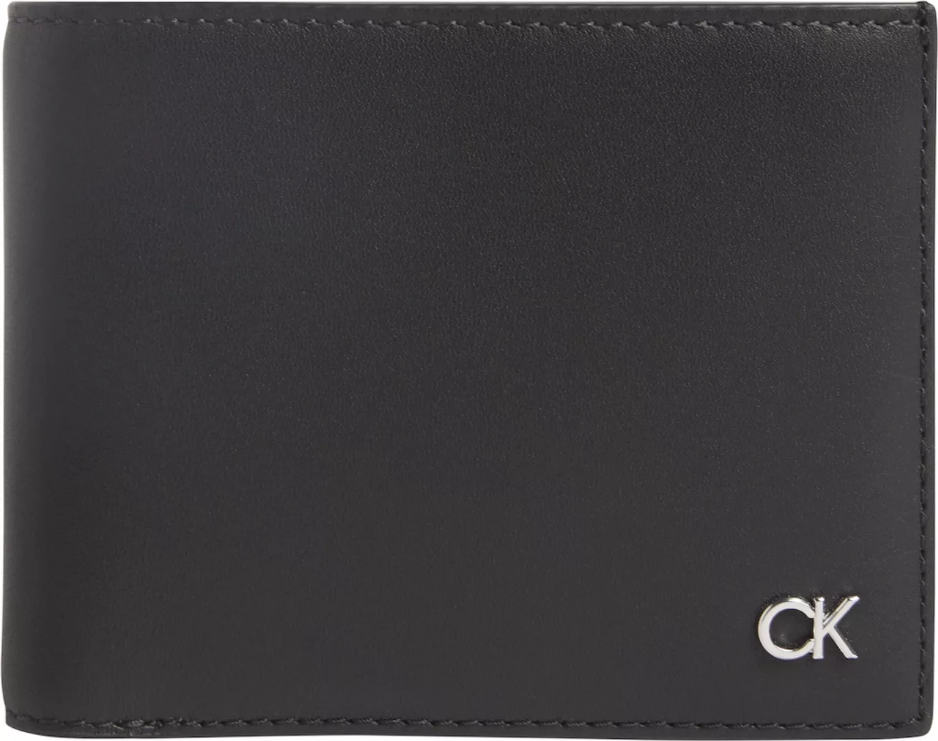 Calvin Klein Geldbörse "METAL CK BIFOLD 5CC W/COIN" günstig online kaufen