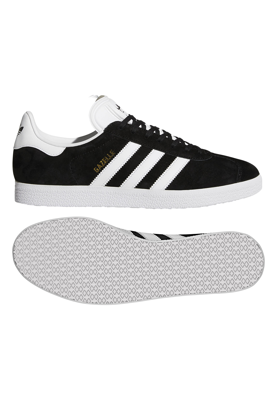Adidas Originals Gazelle Sportschuhe EU 48 2/3 Core Black / White / Gold Me günstig online kaufen
