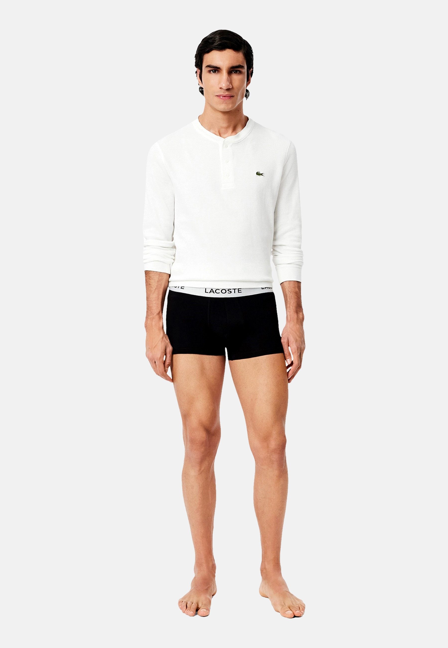 Lacoste Boxershorts Boxershorts Unterhosen 3-Pack (3-St) günstig online kaufen