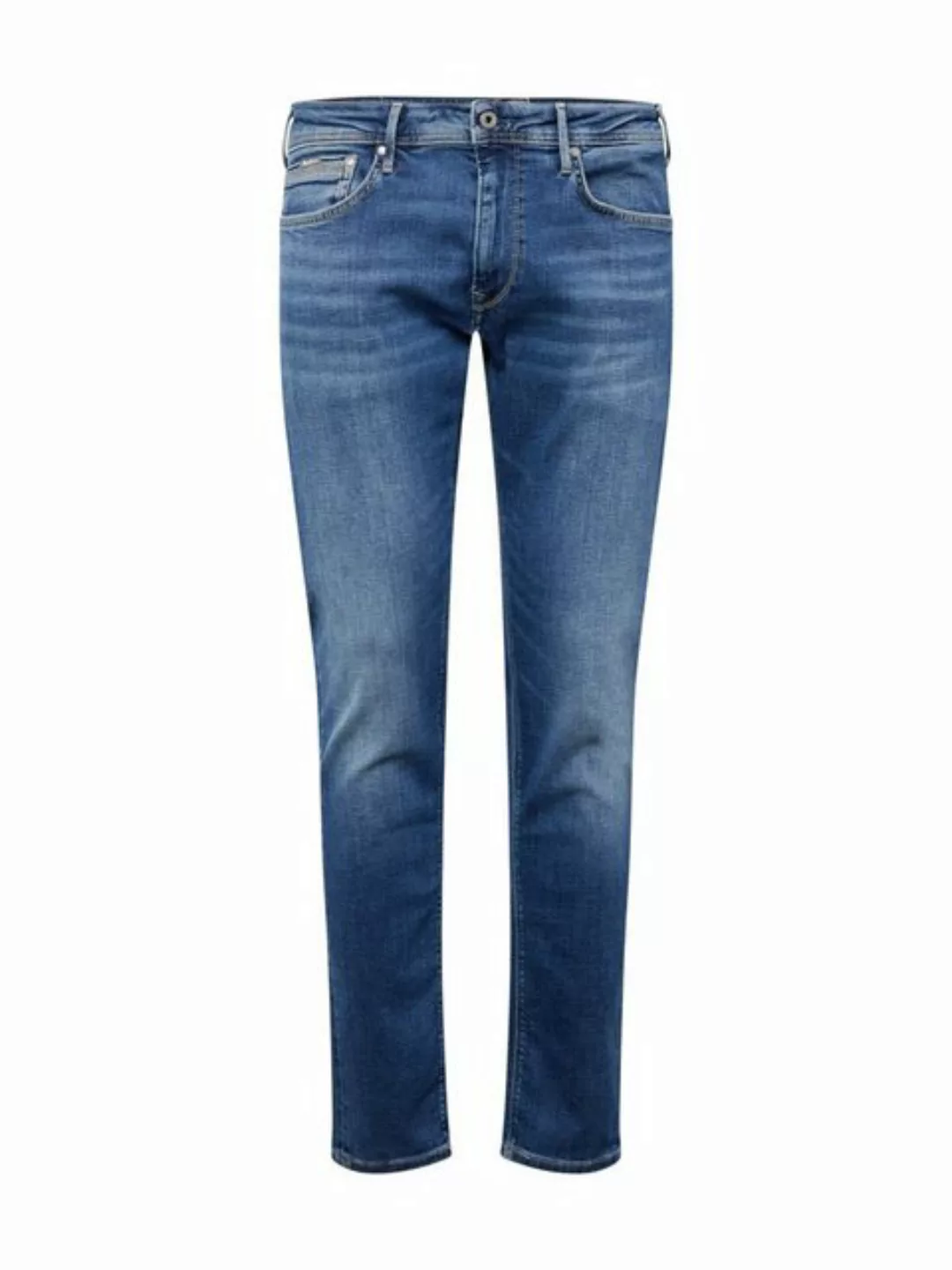 Pepe Jeans Herren Jeans STANLEY - Tapered Fit - Blau - Blue Denim günstig online kaufen