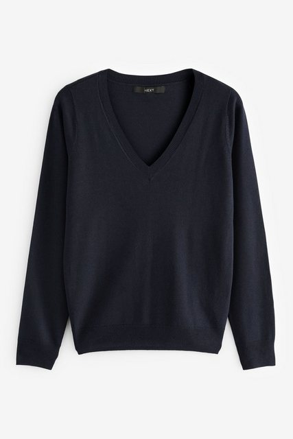 Next V-Ausschnitt-Pullover Pullover mit V-Ausschnitt (1-tlg) günstig online kaufen