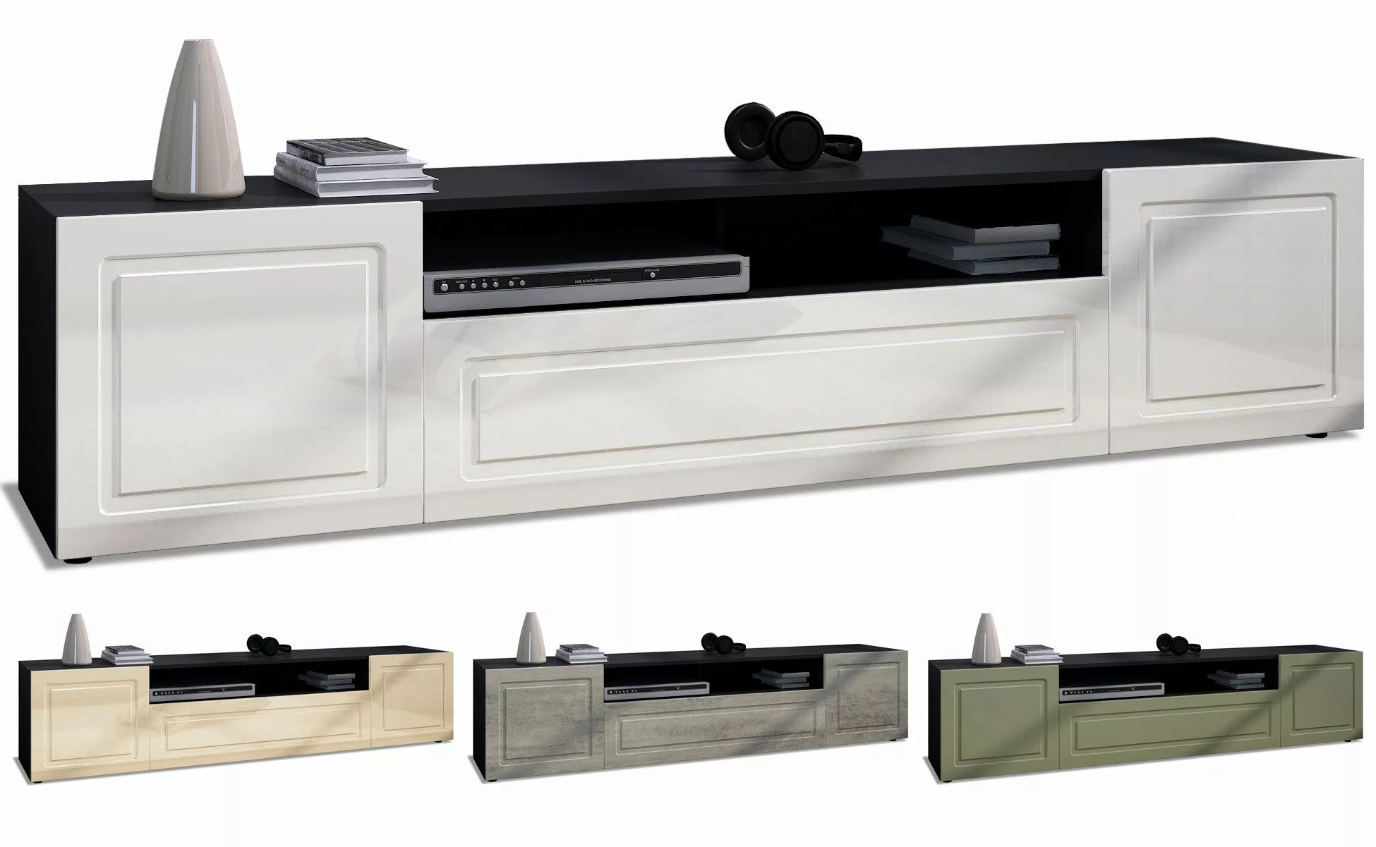 Möbelhandel Klipenstein Lowboard Rom, TV Kommode günstig online kaufen