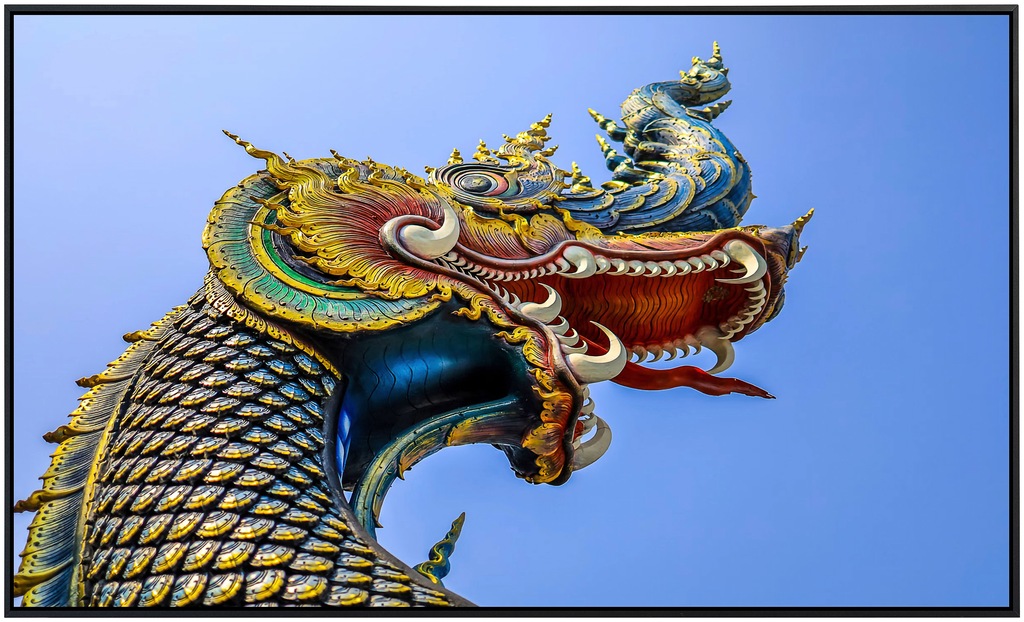 Papermoon Infrarotheizung »Chinesische Drachenfigur«, sehr angenehme Strahl günstig online kaufen