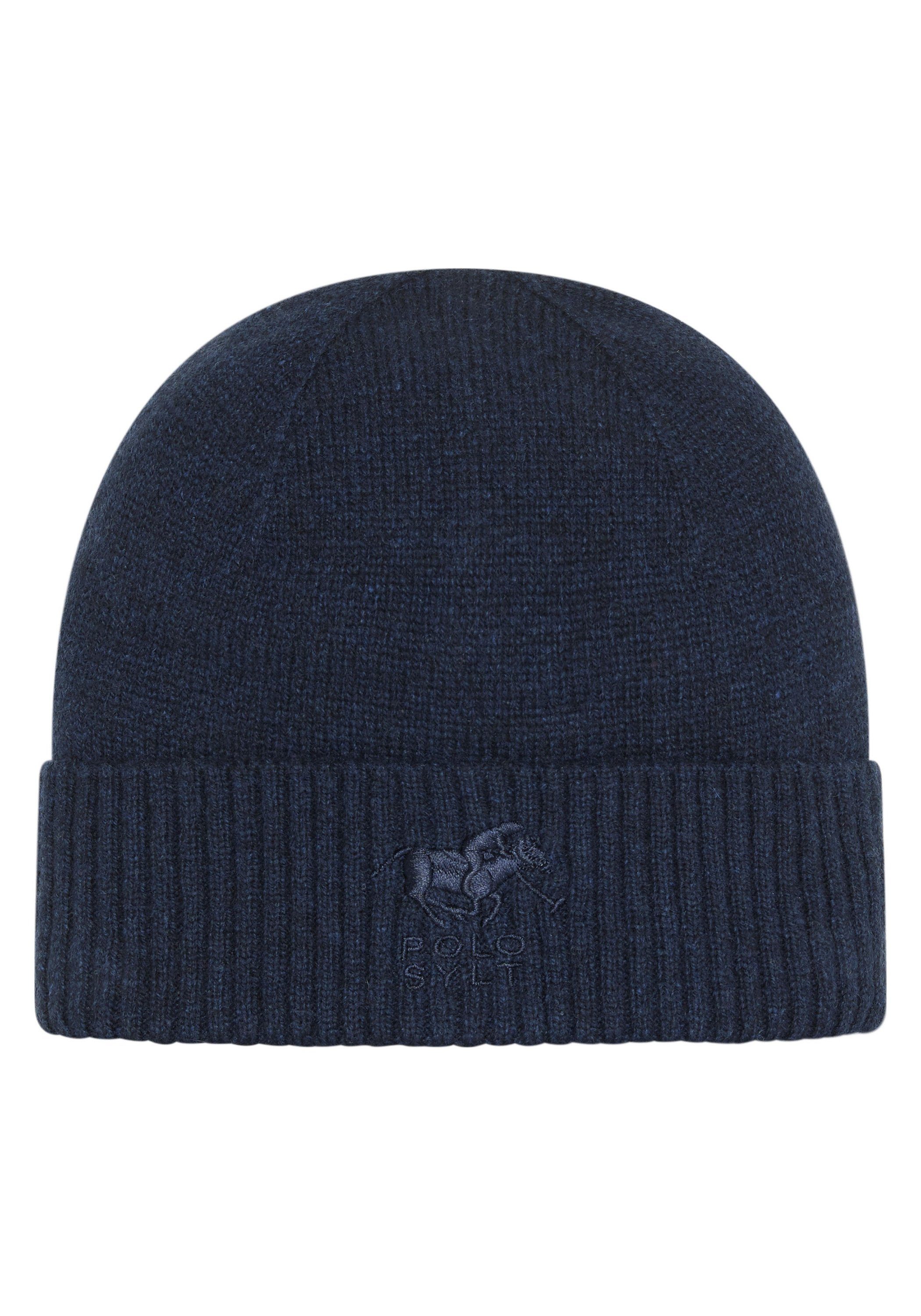 Polo Sylt Beanie mit gesticktem Label-Symbol günstig online kaufen