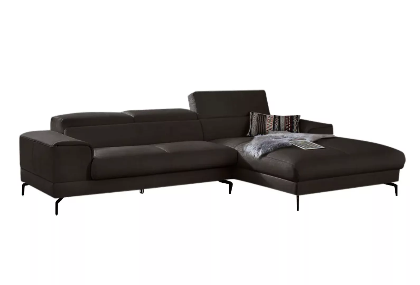 W.SCHILLIG Ecksofa "piedroo, Designsofa mit tollem Sitzkomfort, L-Form", Ko günstig online kaufen