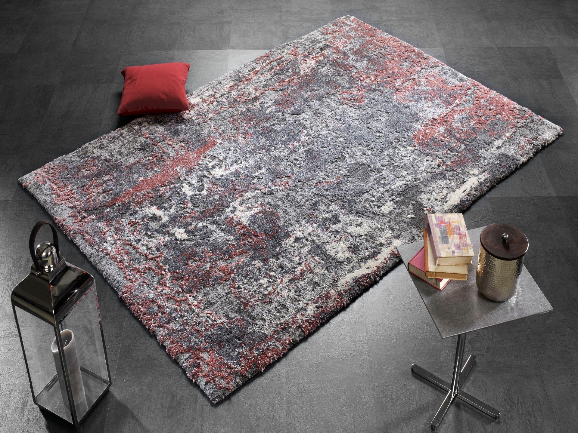 OCI DIE TEPPICHMARKE Teppich »Juwel Liray«, rechteckig, 20 mm Höhe, Kurzflo günstig online kaufen