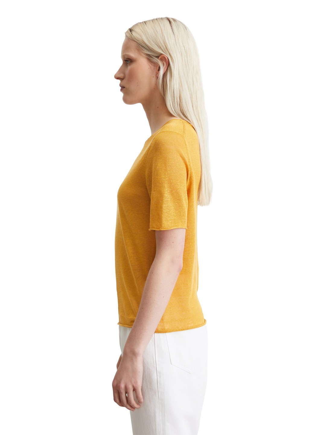 Marc OPolo Strickpullover "aus reinem Leinen" günstig online kaufen