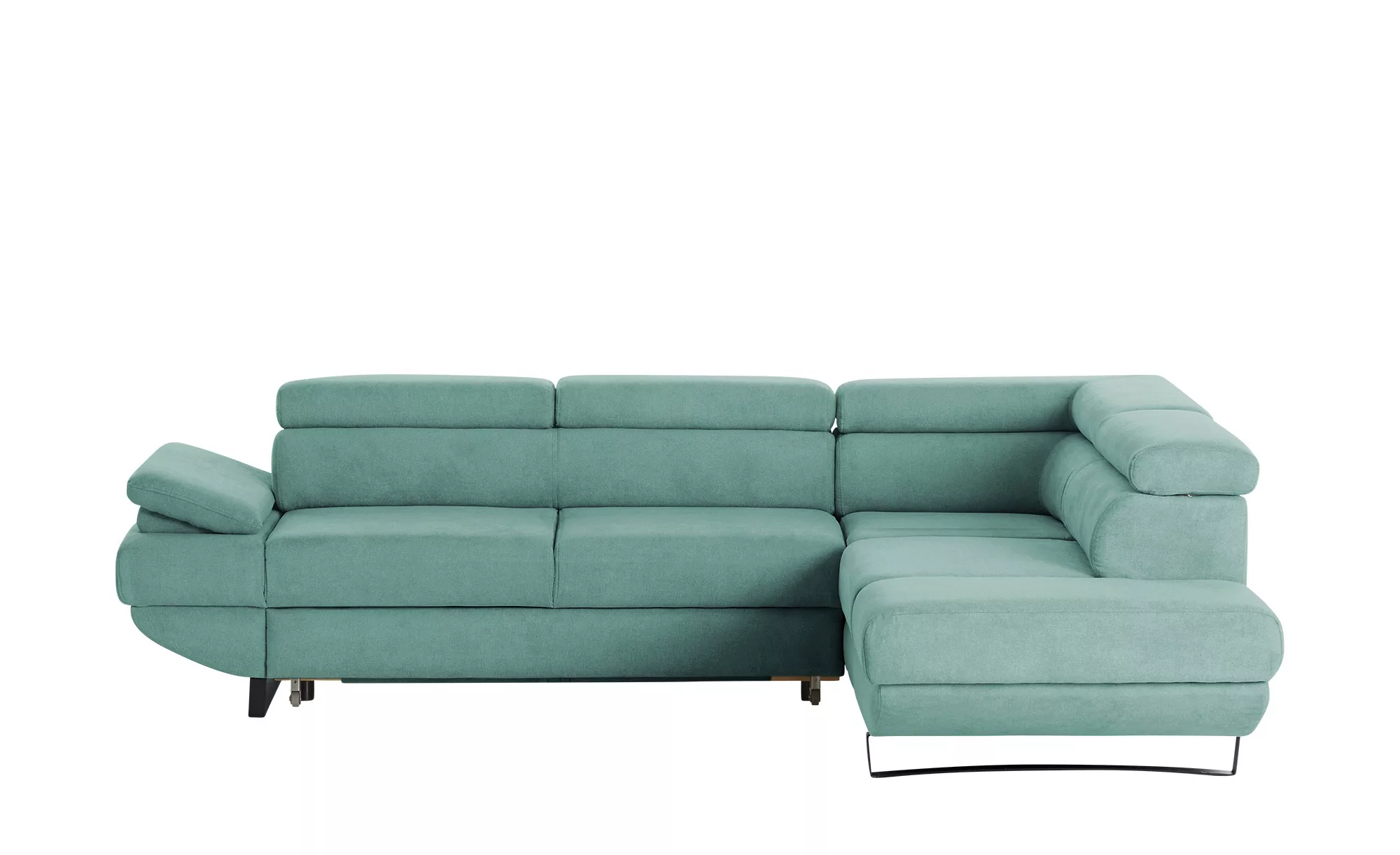 switch Ecksofa aus Mikrofaser Gio ¦ türkis/petrol ¦ Maße (cm): B: 200 H: 74 günstig online kaufen