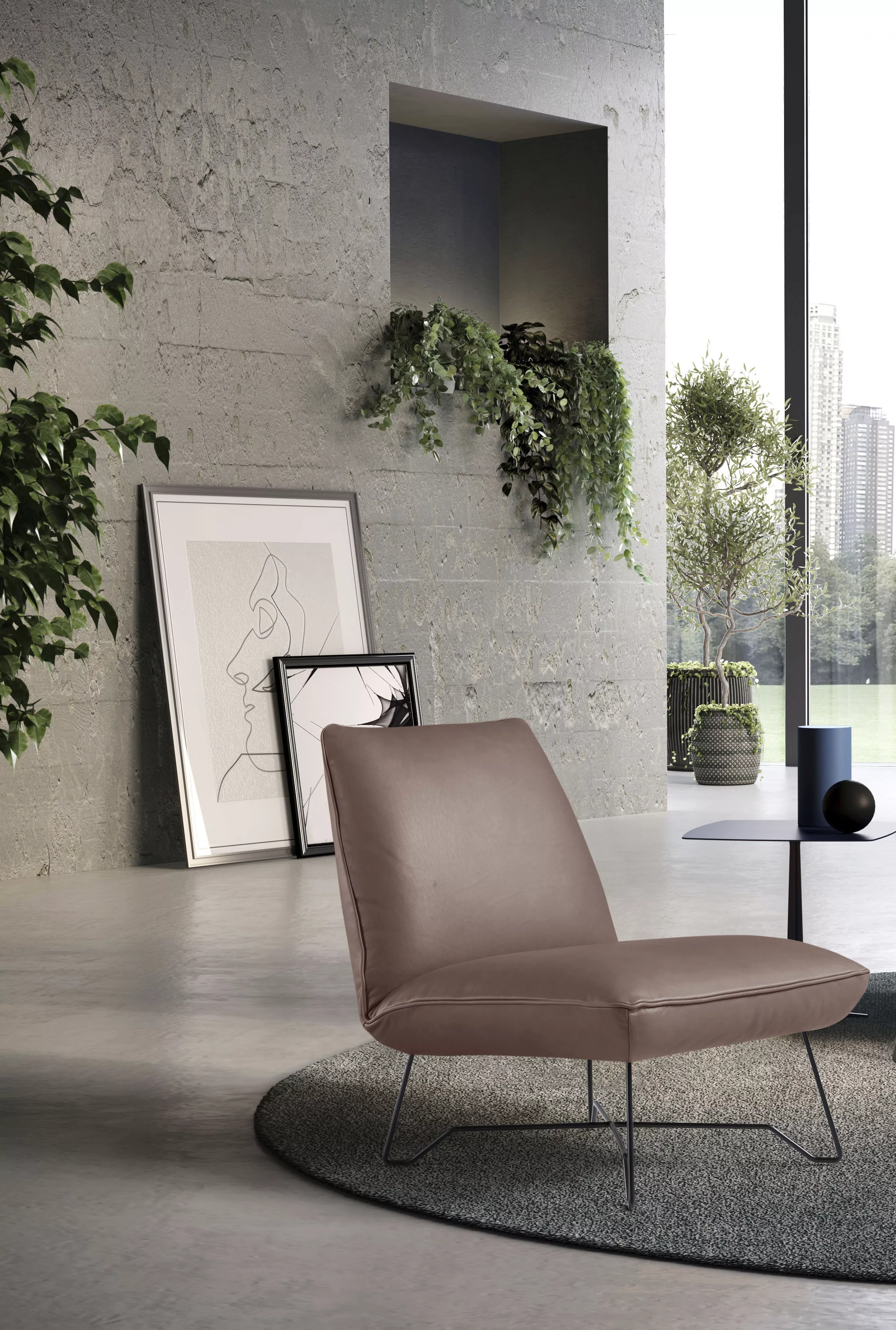 Egoitaliano Sessel "Lia Loungesessel,", extravaganter Designsessel günstig online kaufen