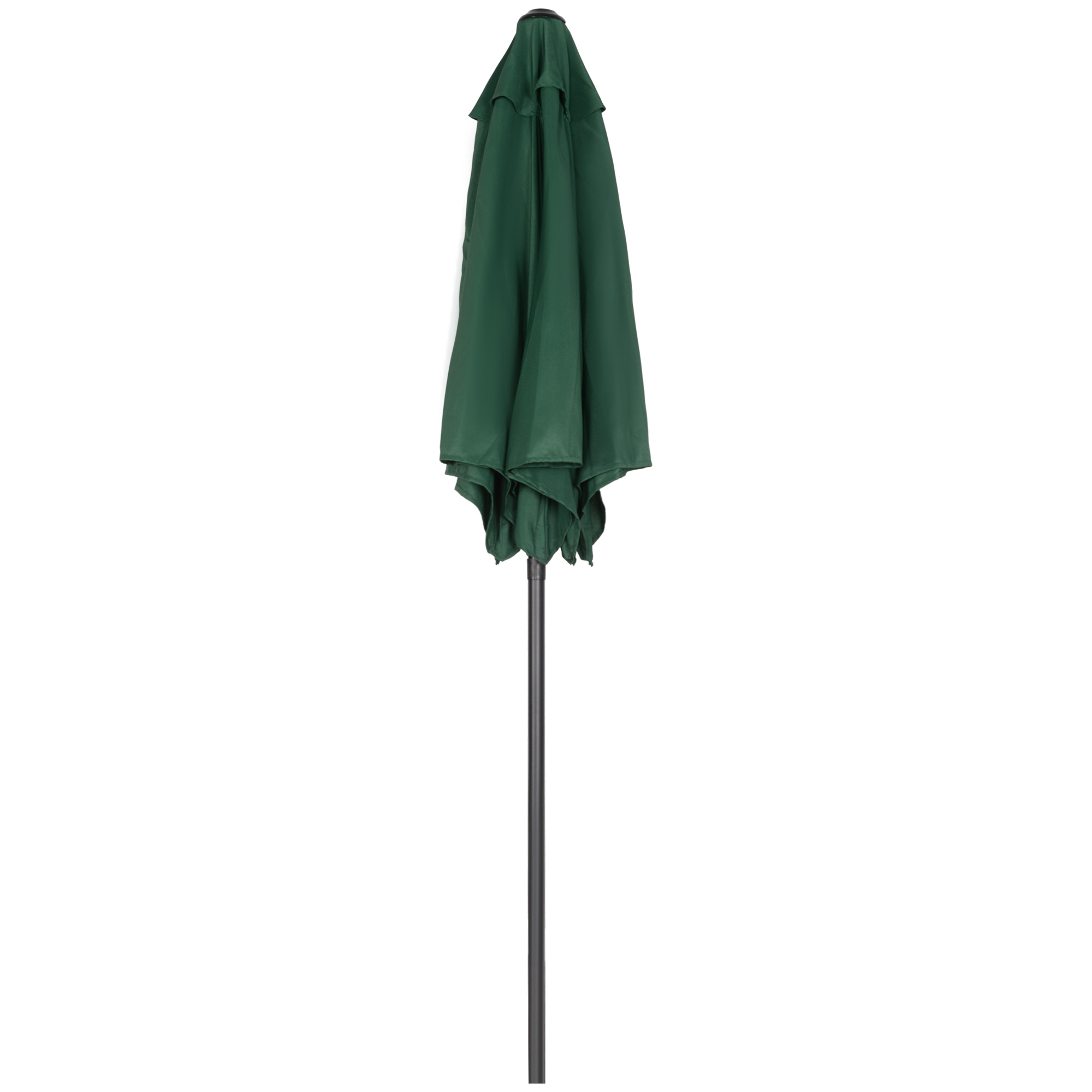 Outsunny Sonnenschirm Ø196 cm, Sonnenschirm mit Knickfunktion, sechseckig B günstig online kaufen