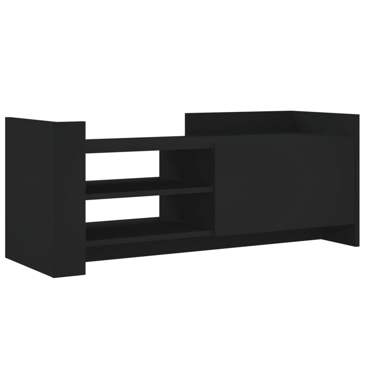 VidaXL TV-Schrank Schwarz 100x35x40 cm Holzwerkstoff  Modell 6 günstig online kaufen