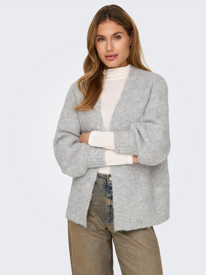 ONLY Strickjacke ONLMAGGIE LIFE LS RIB OPEN CARDI CC KNT günstig online kaufen