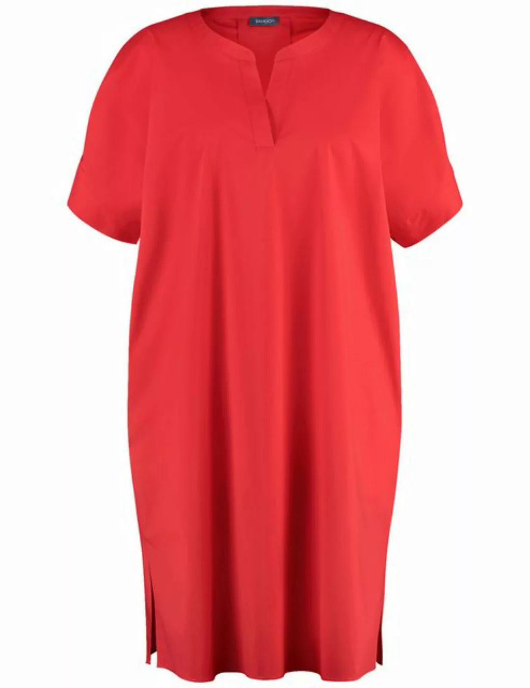 Samoon A-Linien-Kleid Tunikakleid aus Baumwoll-Mix günstig online kaufen