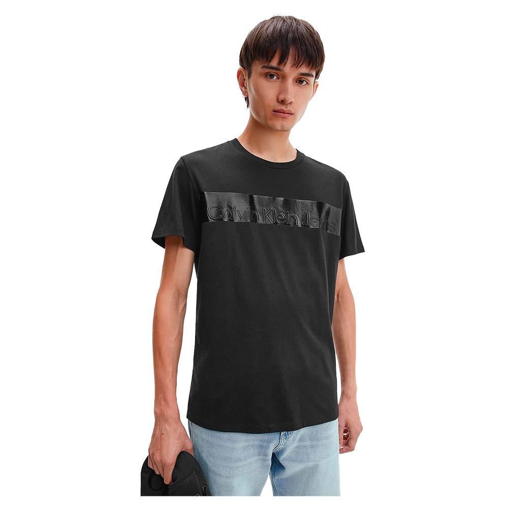 Calvin Klein Jeans Shiny Institutional Blocking Kurzärmeliges T-shirt XL Ck günstig online kaufen