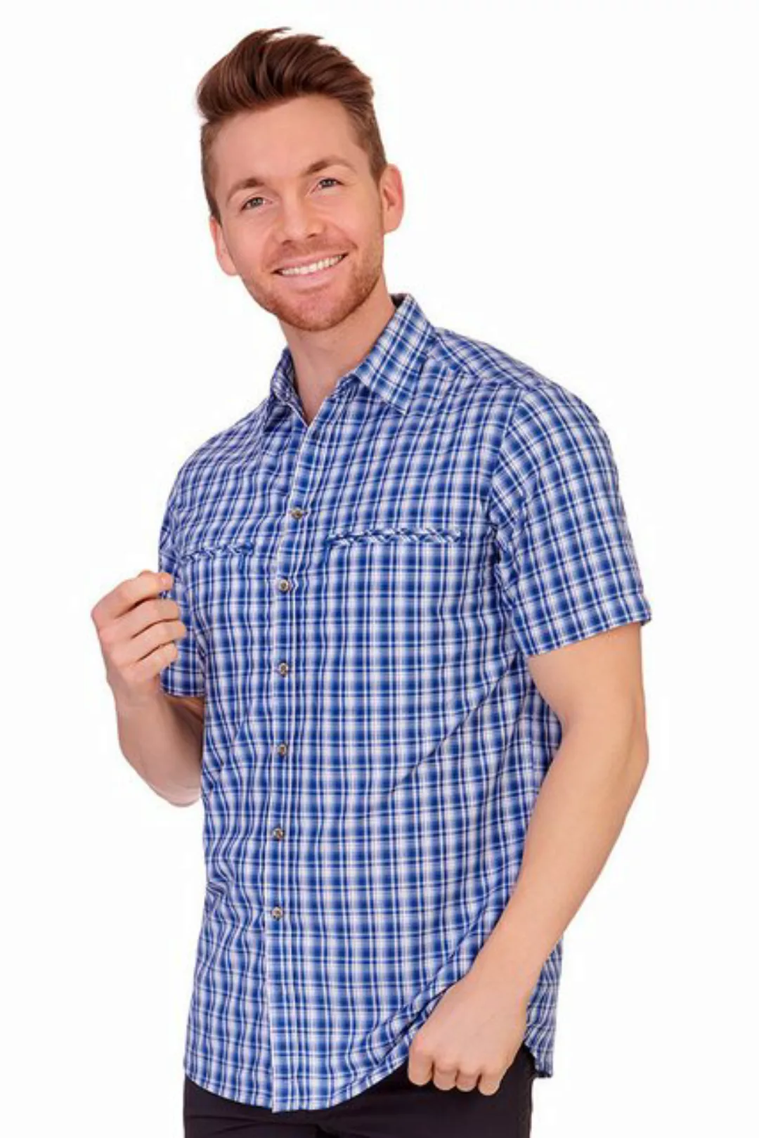 Tom Collins Outdoorjacke Wanderhemd - PIERCE - jeansblau günstig online kaufen