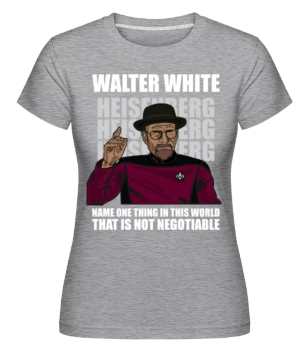 Captain Picard Heisenberg · Shirtinator Frauen T-Shirt günstig online kaufen
