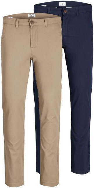 Jack & Jones Herren Chino Hose JJIMARCO JJDAVE AK - Slim Fit 2er Pack günstig online kaufen