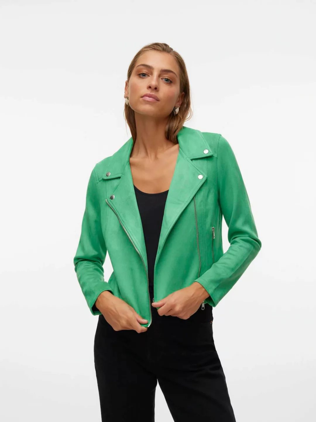 Vero Moda Lederimitatjacke "VMJOSE SHORT FAUX SUEDE JACKET NOOS" günstig online kaufen