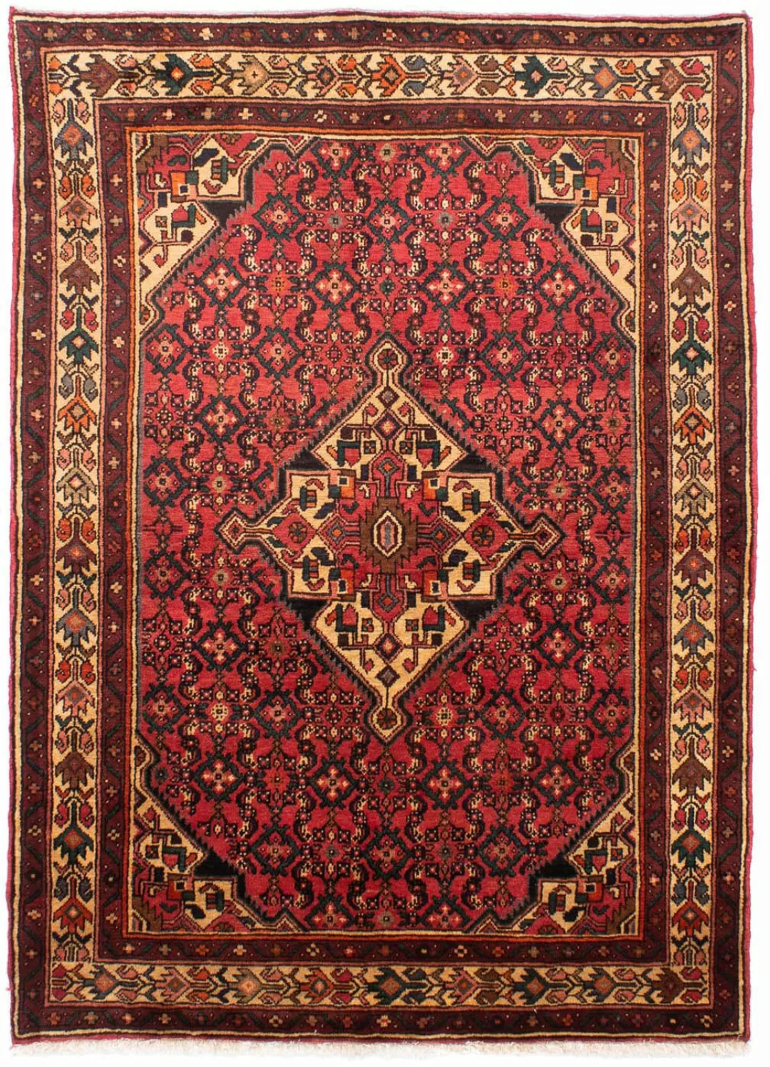 morgenland Orientteppich »Perser - Nomadic - 210 x 150 cm - rot«, rechtecki günstig online kaufen