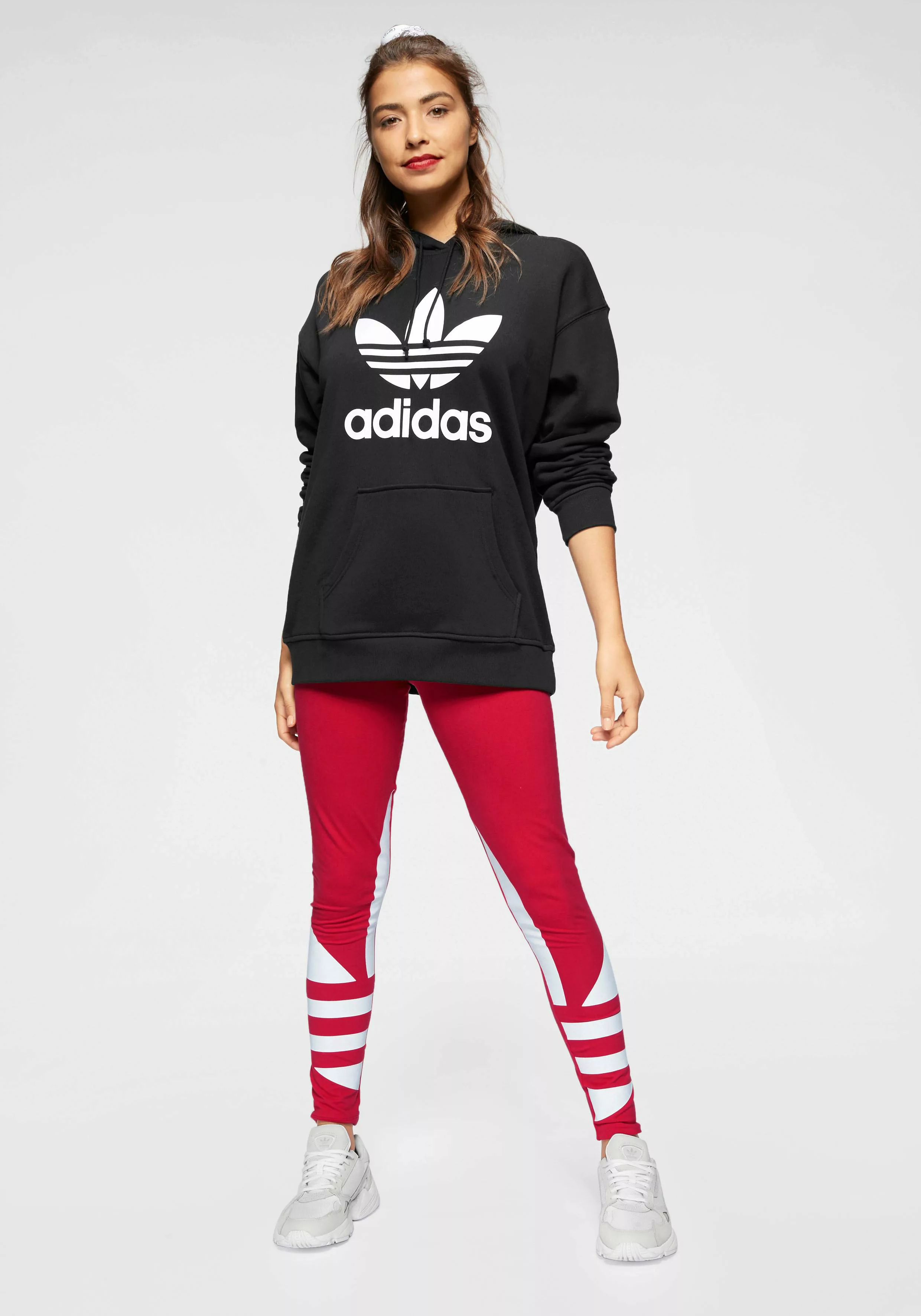 adidas Originals Kapuzensweatshirt ADIDAS ADICOLOR TREFOIL HOODIE günstig online kaufen