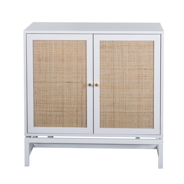 GarveeMore Mehrzweckschrank Mehrzweckschrank,80x40x80CM,Doppeltür,Aufbewahr günstig online kaufen